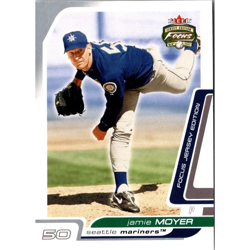 2003 Fleer Focus Jersey Edition Jamie Moyer #60