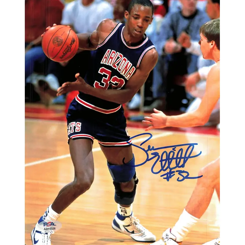 Sean Elliott signed 8x10 photo PSA/DNA New York Knicks Autographed