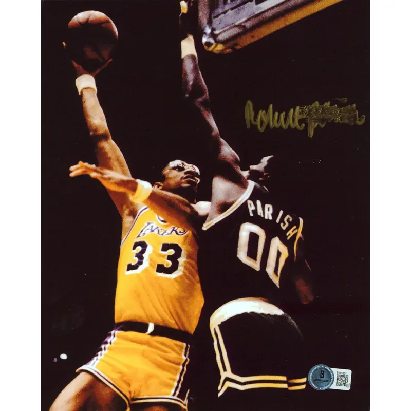 Celtics Robert Parish Authentic Signed 8x10 Vertical Photo BAS #BM01651