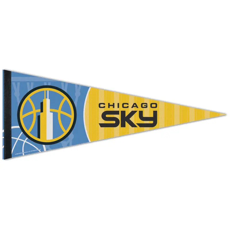 Chicago Sky Official WNBA Basketball Team Premium Felt Pennant - Wincraft
