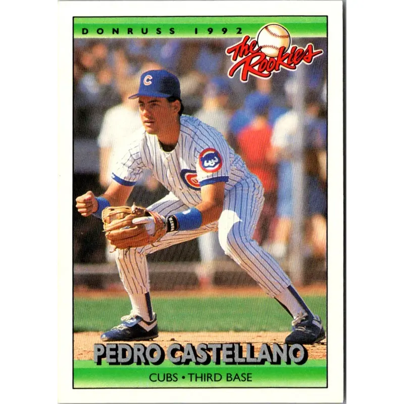1992 Donruss The Rookies Pedro Castellano #22 Rookie