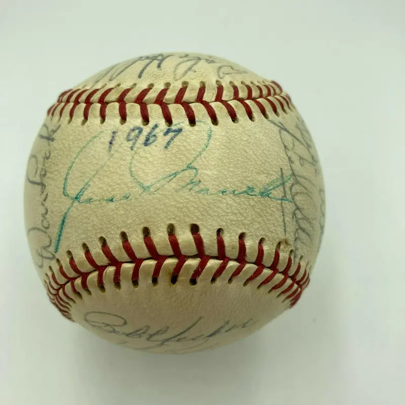 1967 Philadelphia Phillies Team Signed Official National League Baseball