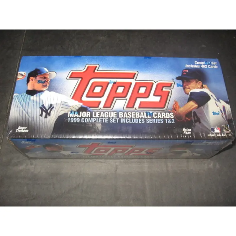 1999 Topps Baseball Factory Set (Retail) (Lt Blue)
