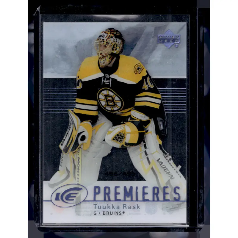 2007-08 UD Ice Premieres - Tuukka Rask #197 /499 RC