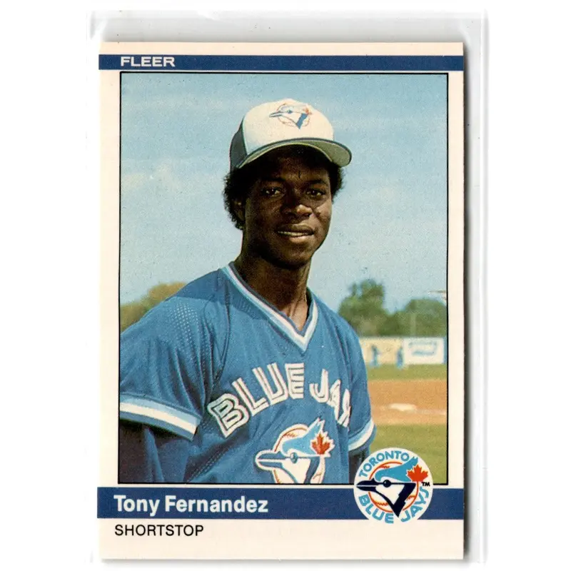 1984 Fleer Tony Fernandez #152 Rookie