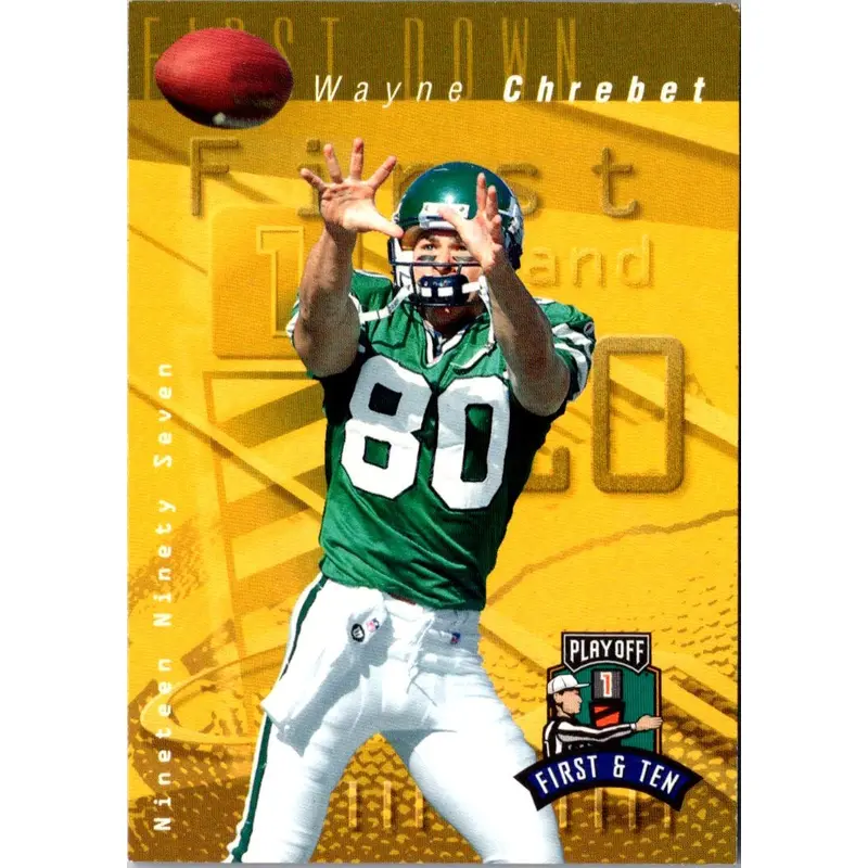 1997 Playoff First & Ten Wayne Chrebet #129