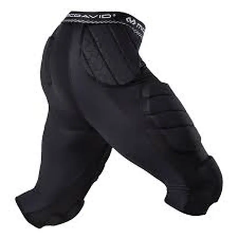 New McDavid Rival Integrated 7-Pad 3/4 Football Girdle Black Size Adult XL