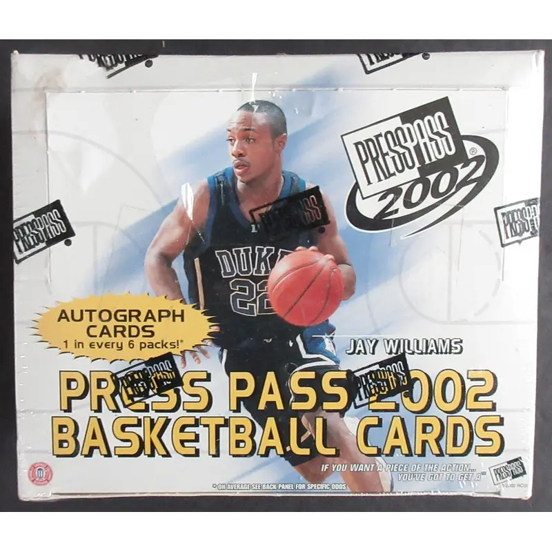 2002 2002/03 Press Pass Basketball Box (Hobby) (24/5)