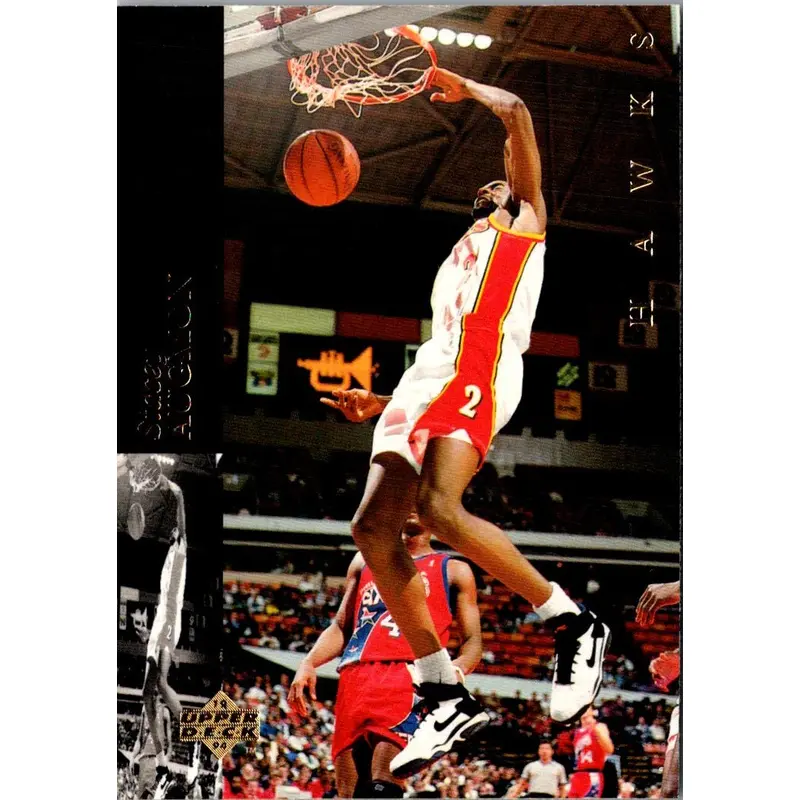 1993 Upper Deck Special Edition Electric Court Stacey Augmon #136