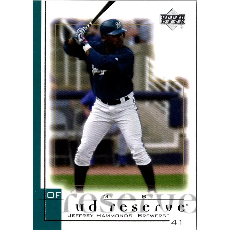 2001 UD Reserve Jeffrey Hammonds #100