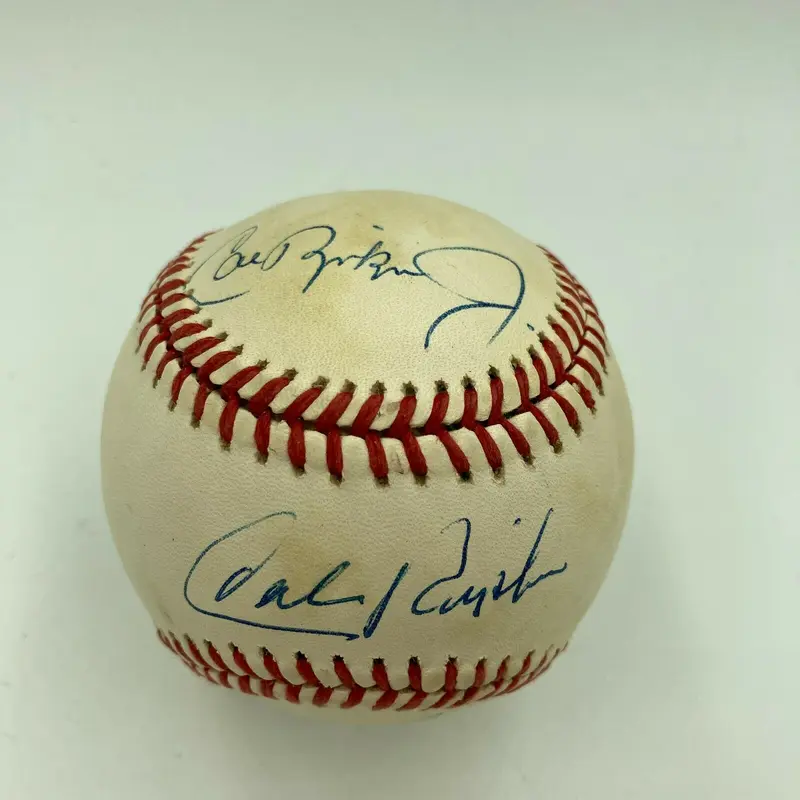 Cal Ripken Sr., Cal Ripken Jr. & Billy Ripken Family Signed Baseball JSA COA