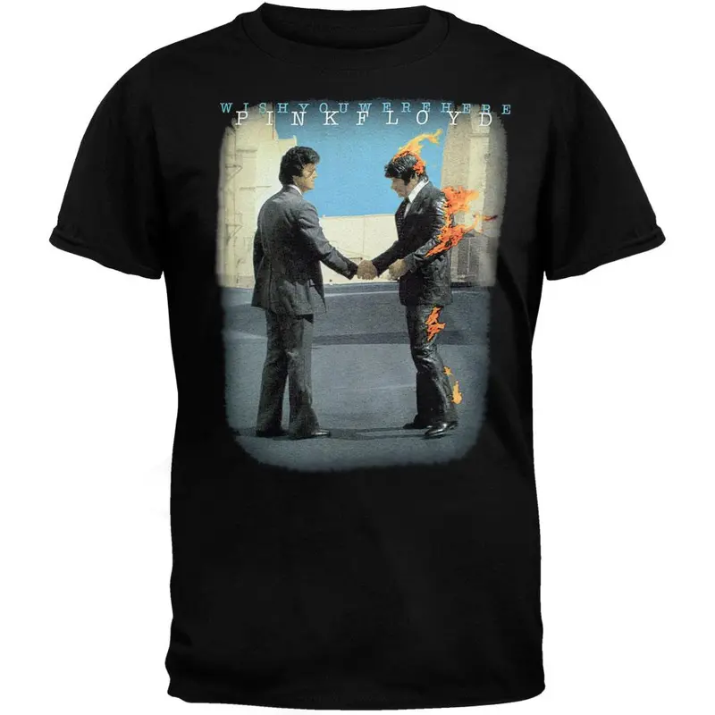 Pink Floyd - Large Print Burning Man T-Shirt