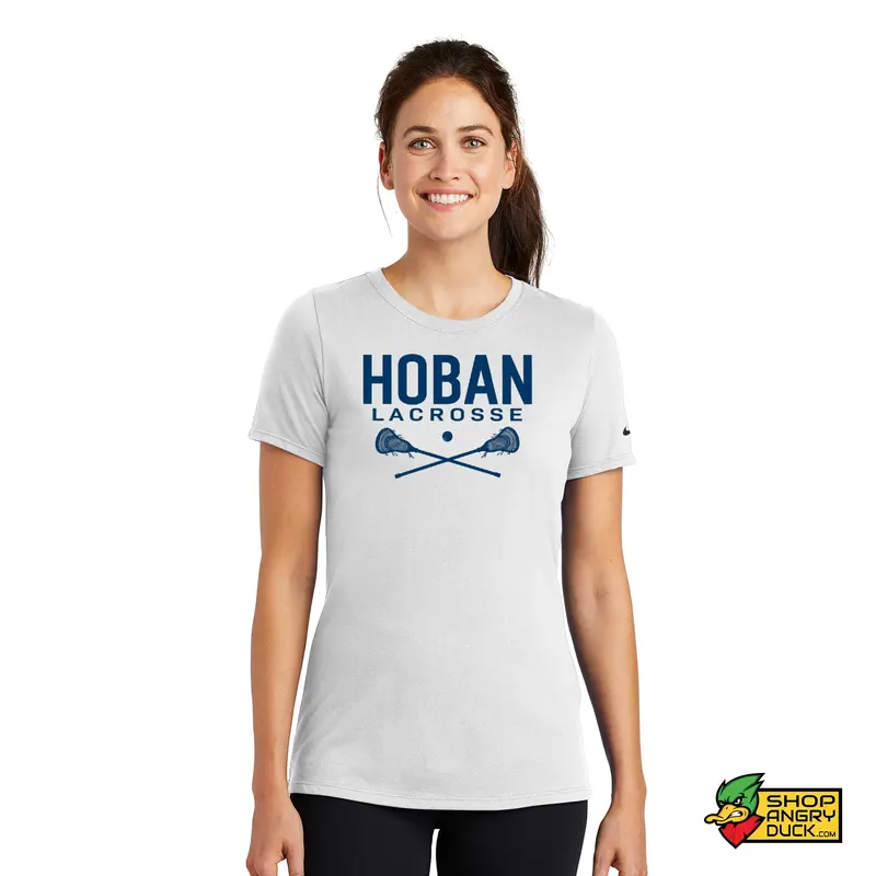 Hoban Lacrosse Nike Ladies Cotton/Poly T-Shirt 2