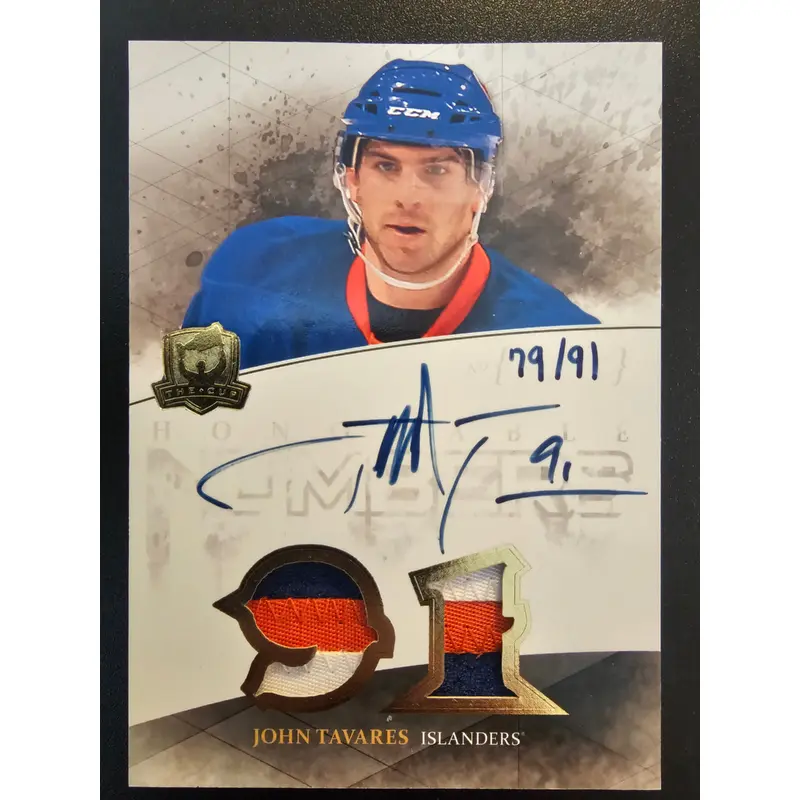2010-11 Upper Deck The Cup - Honorable Numbers - John Tavares #HN-TA /91