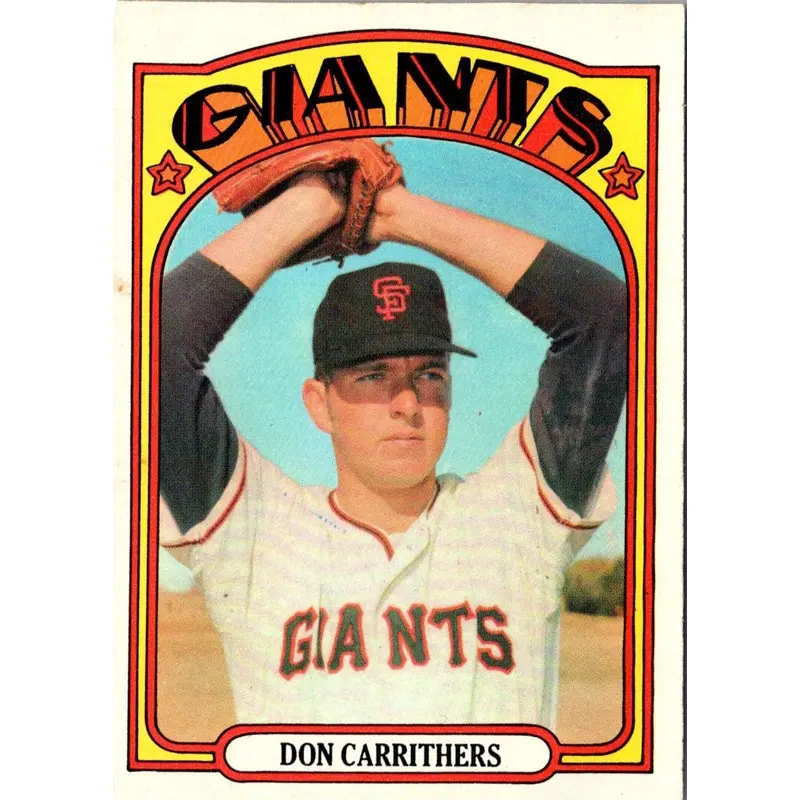 1972 Topps Don Carrithers #76 Rookie