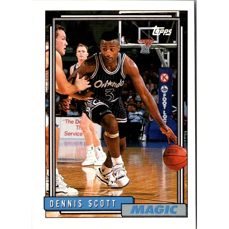 1992 Topps Gold Dennis Scott #192