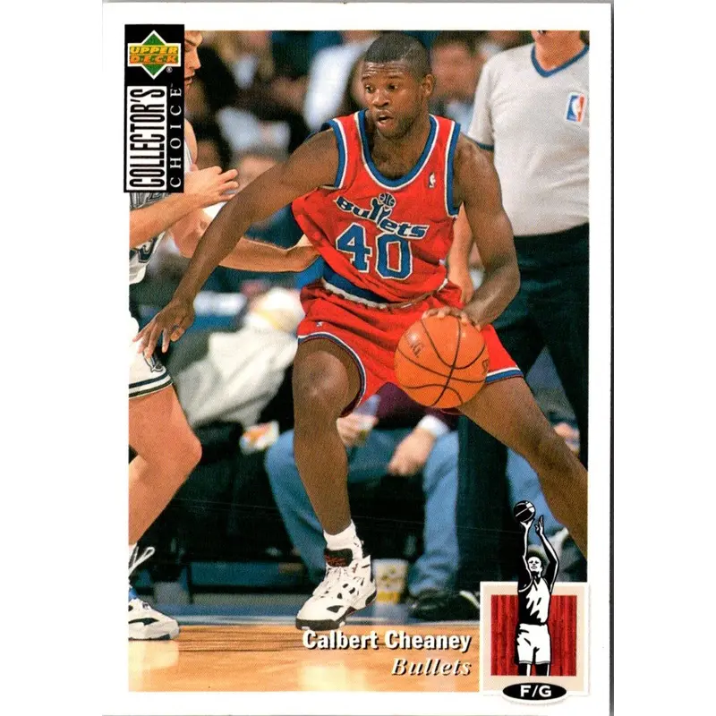 1994 Collector's Choice Calbert Cheaney #40