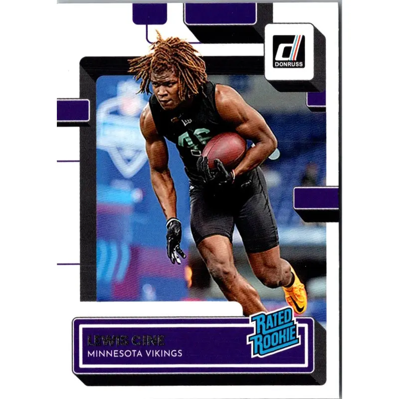2022 Donruss  Packed Rookies Lewis Cine #363