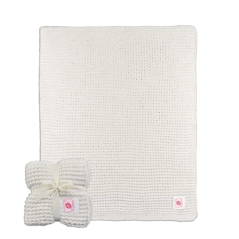 Just A Girl Cable Lucky You Card Knit Throw 50x60