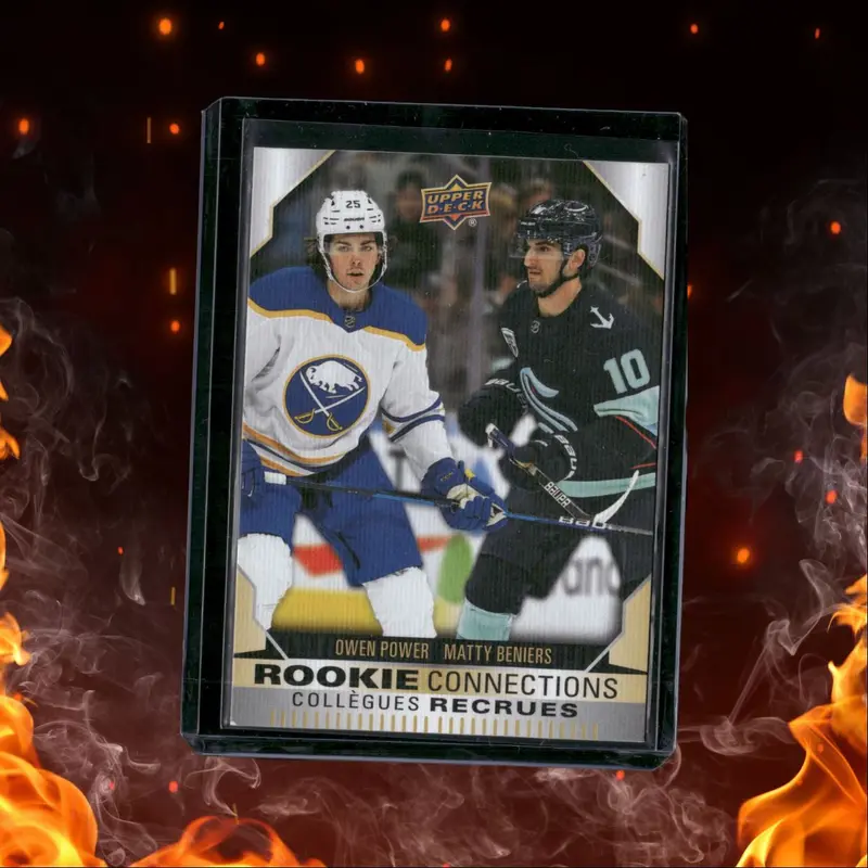 2023-24 Upper Deck Tim Hortons Owen Power / Matty Beniers Duos Connections