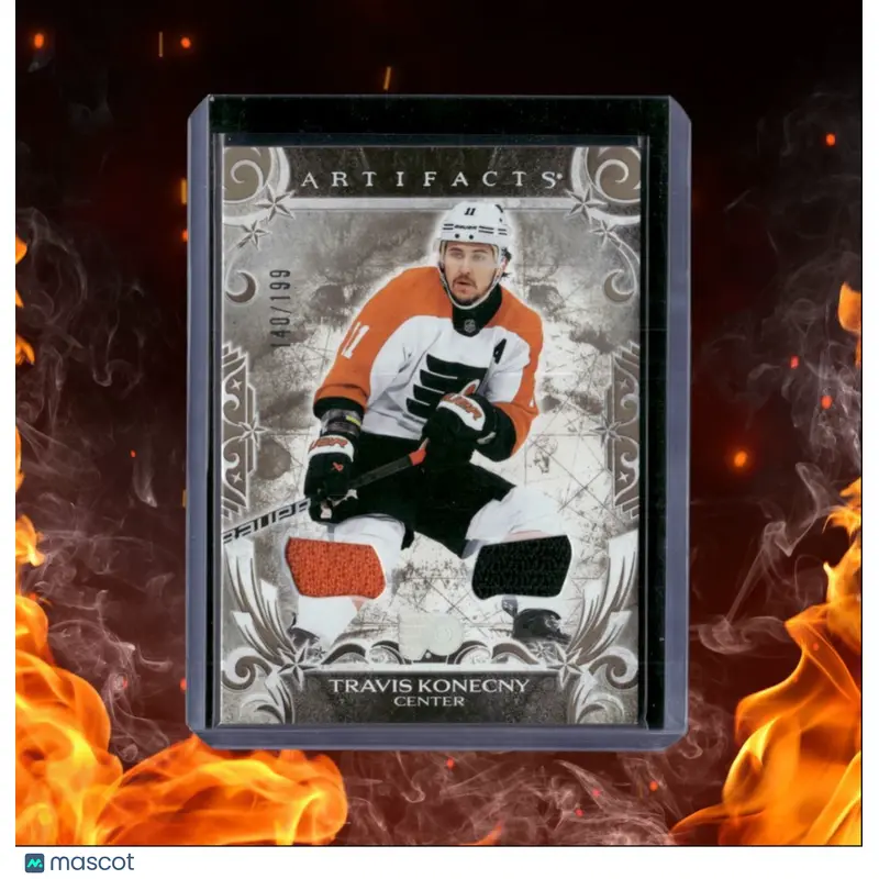 2024-25 Upper Deck Artifacts Travis Konecny Jersey Material Gold 140/199 #145