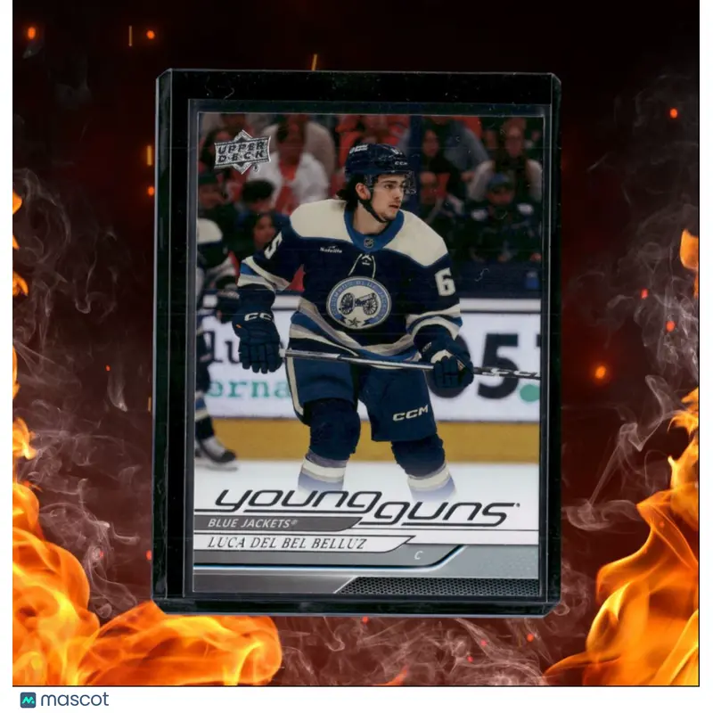 2024-25 Upper Deck Luca Del Bel Belluz Young Guns (A) Rookie #214