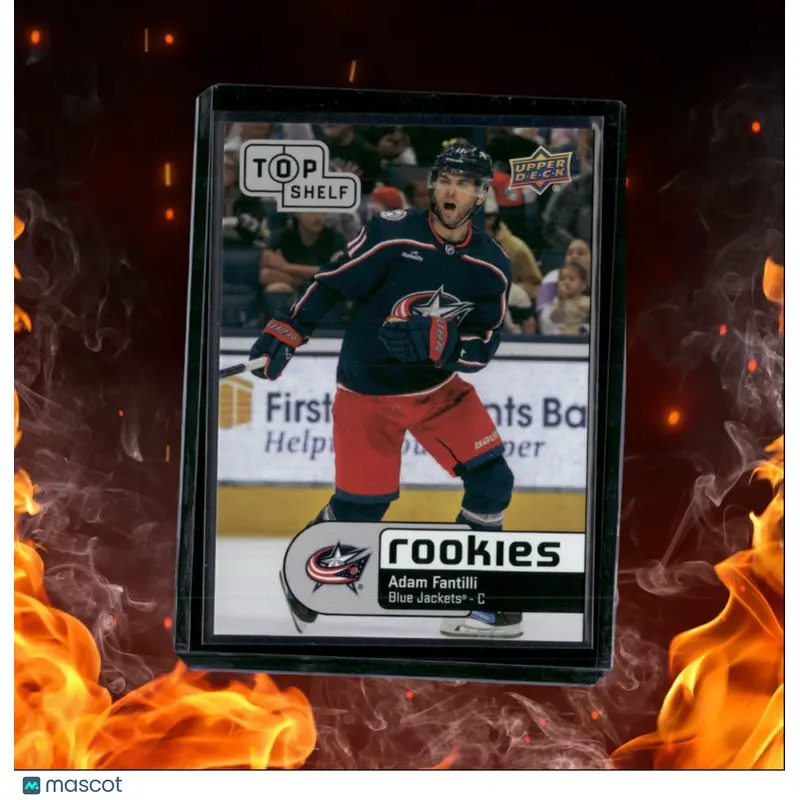 2024-25 Upper Deck The National Adam Fantilli Top Shelf (B) Rookie #TS-4