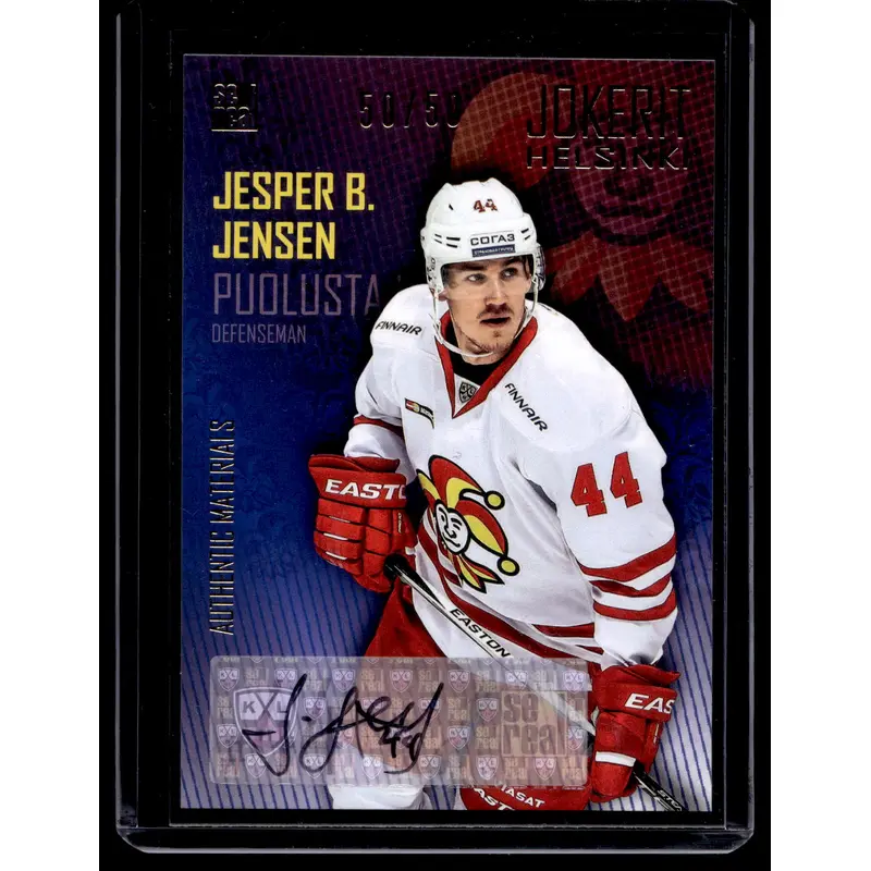 2016-17 Cereal Jokerit Autograph - Jesper B. Jensen #JOK-AUT-007 /50