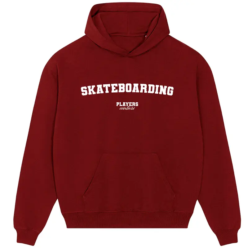 Skateboarding Players Couture Men's Casual Hoodie