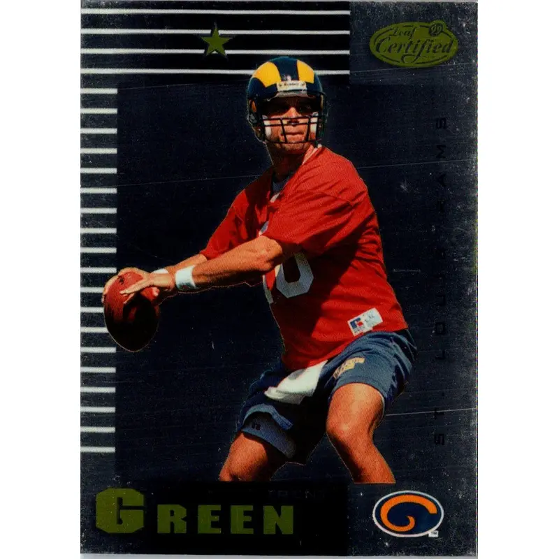1999 Leaf Certified Trent Green #90