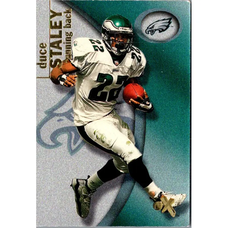 2001 Fleer E-X Duce Staley #31