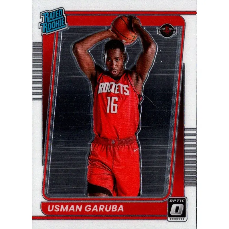 2021 Donruss Optic Choice Red & Green Usman Garuba #188