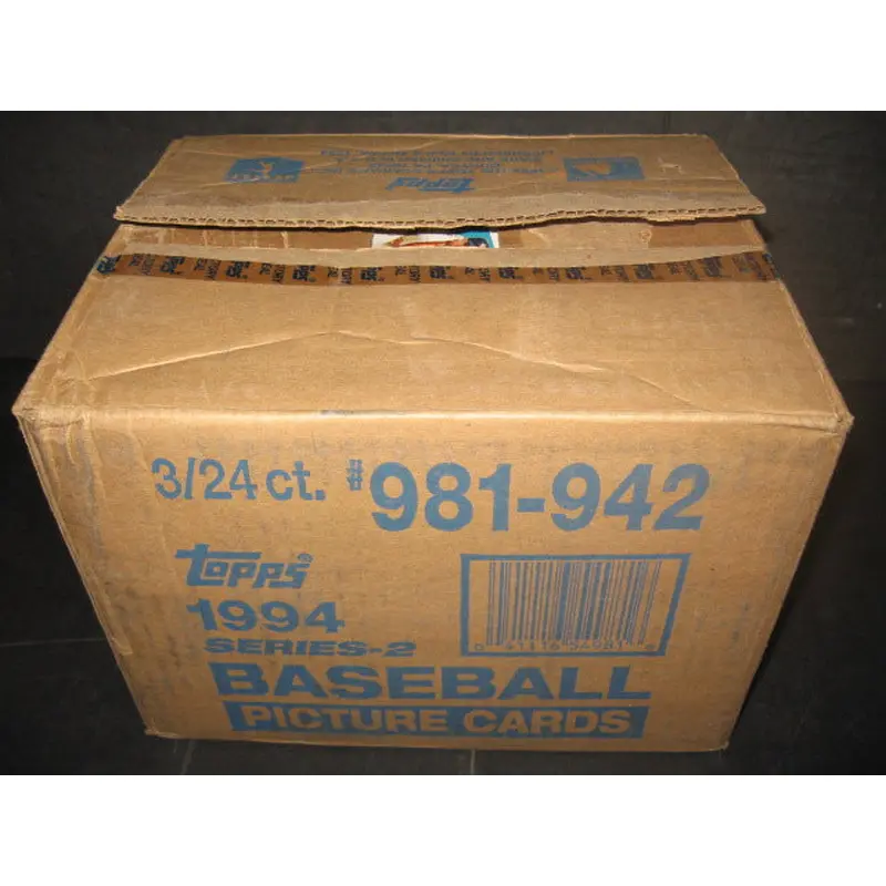 1994 Topps Baseball Series 2 Rack Pack Case (3 Box)
