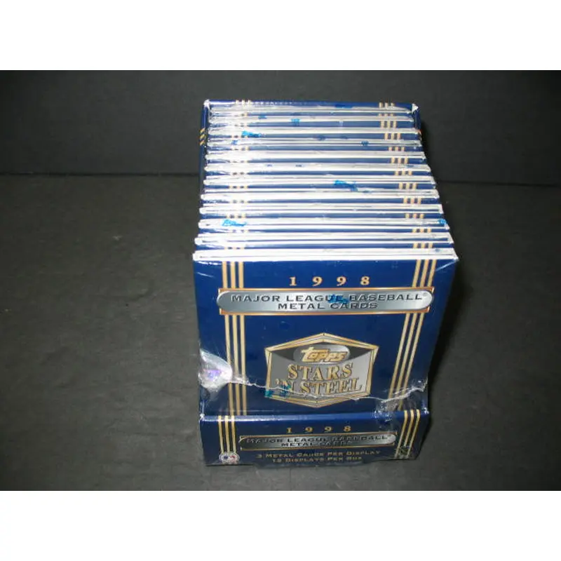 1998 Topps Stars 'N Steel Baseball Box