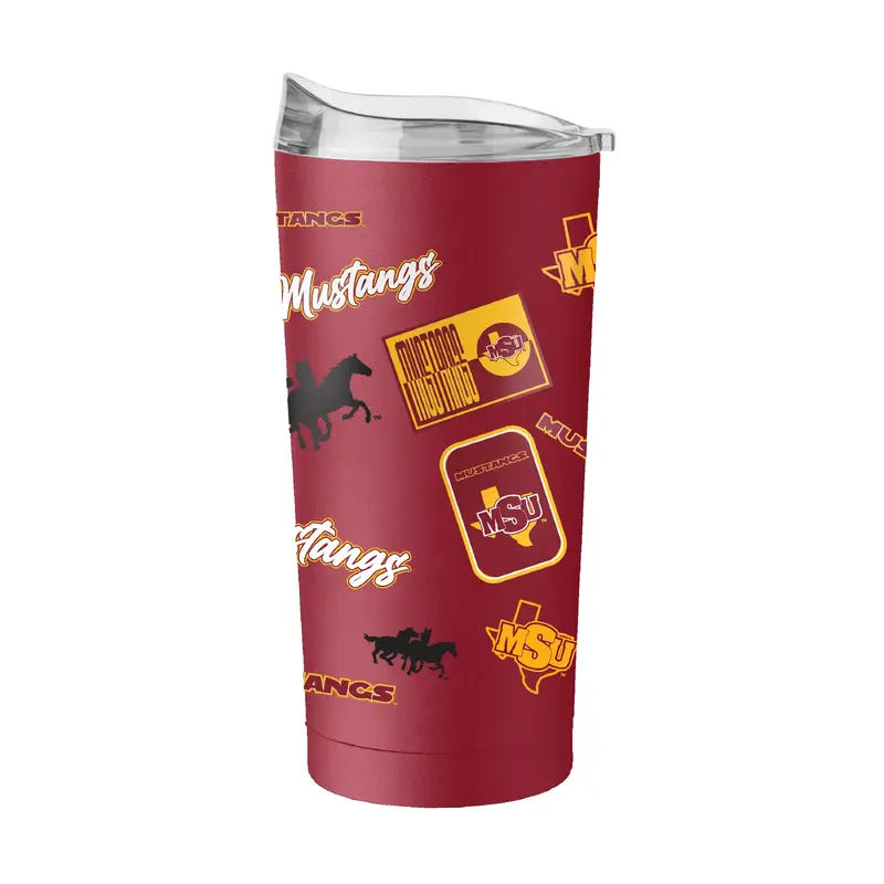 Midwestern State 20oz Dreamweave Powder Coat Tumbler