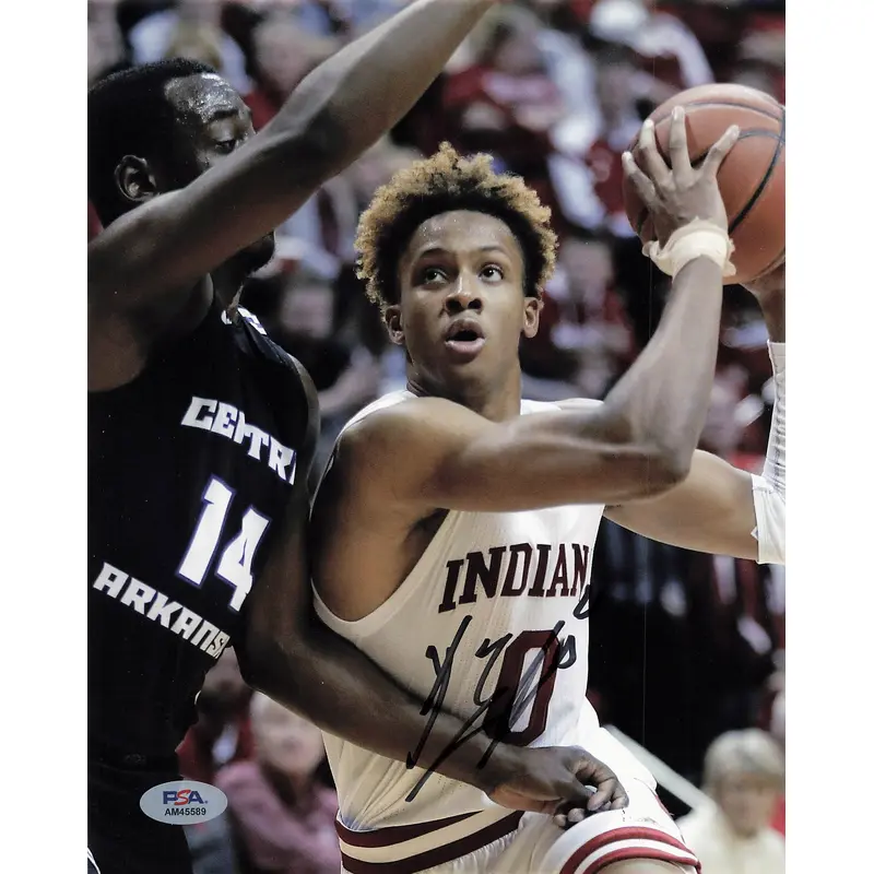 Romeo Langford signed 8x10 photo PSA Indiana Hoosiers Autographed