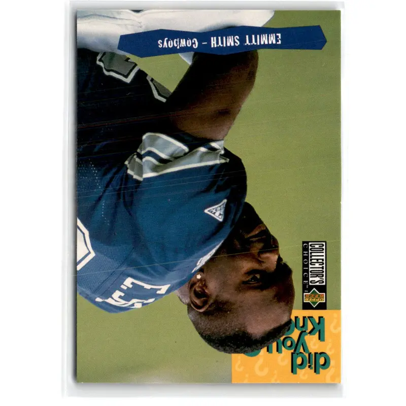 1995 Collector's Choice Emmitt Smith #50