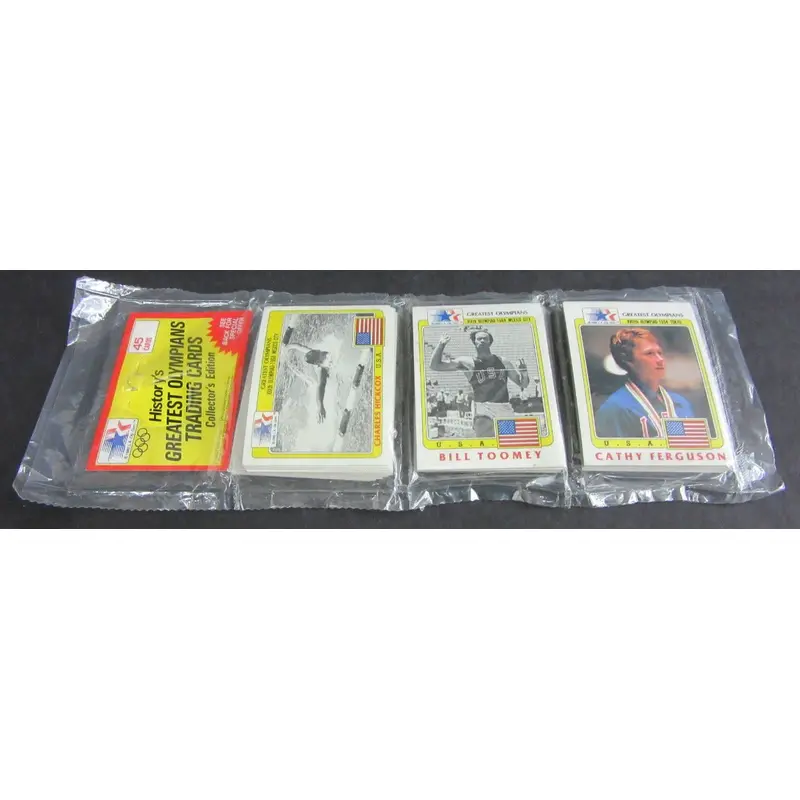 1983 Topps Greatest Olympians Unopened Rack Pack (Authenticate)