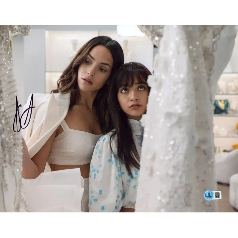 Adria Arjona Father of the Bride Authentic Signed 11x14 Photo BAS #BS40950