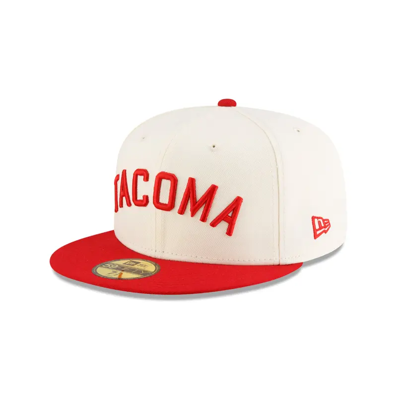 Tacoma Rainiers New Era 59Fifty Chrome Tacoma Sam Cap