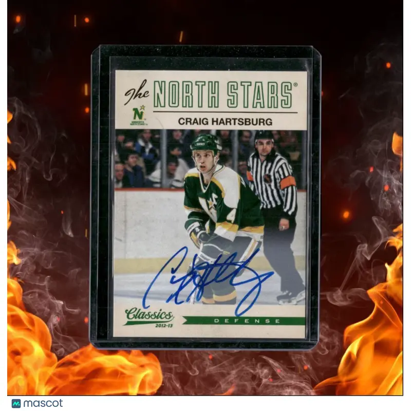 2012-13 Panini Classics Craig Hartsburg Auto #125
