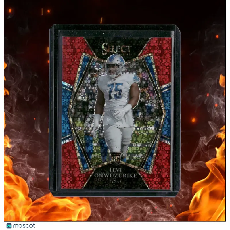 2021 Panini Select Levi Onwuzurike No Red No Huddle Prizm Premier Rookie 31/49