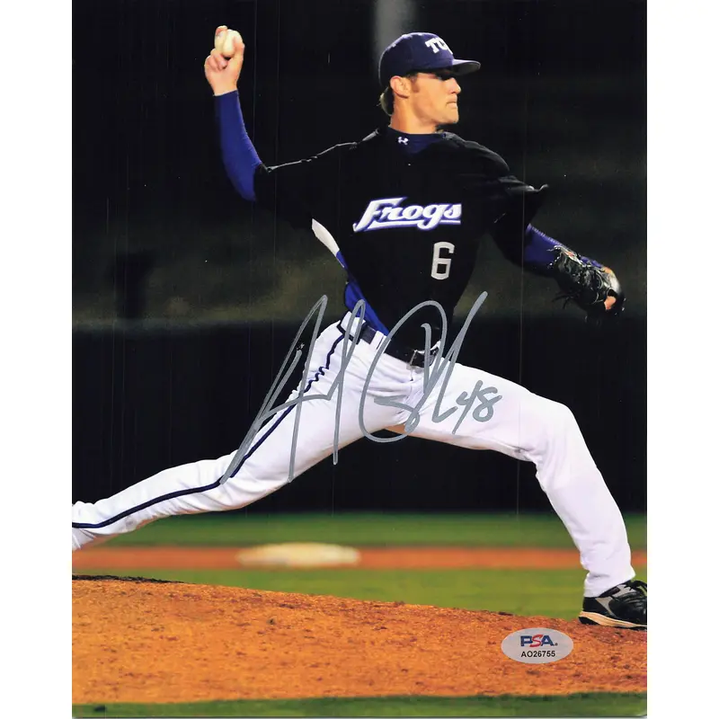 Andrew Cashner Signed 8x10 Photo PSA Autographed TCU