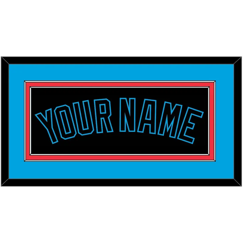 Miami Name - Alternate Black (2019-2023) - Double Mat 2