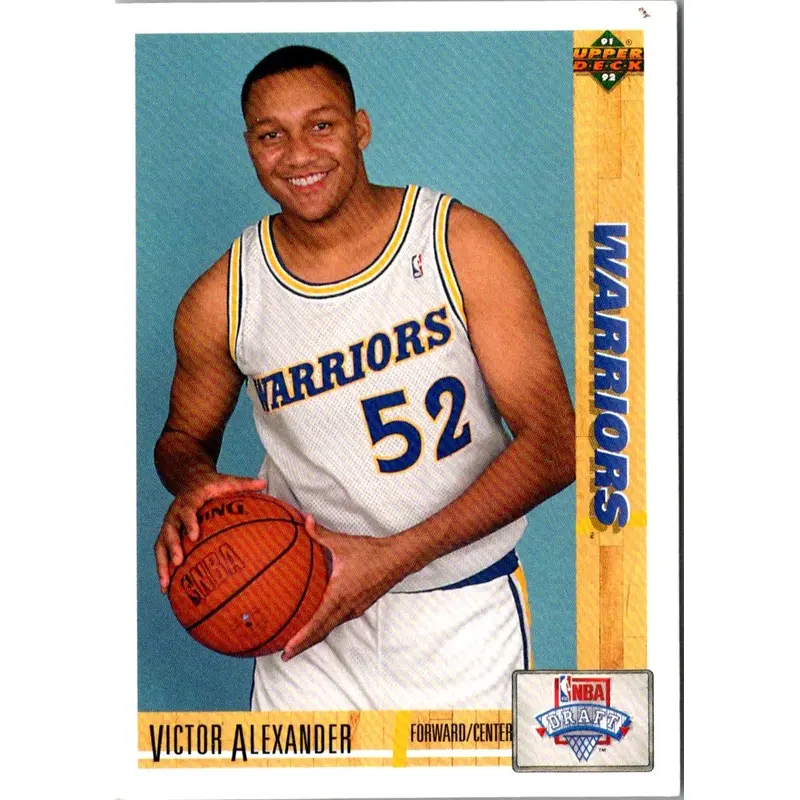 1991 Upper Deck Victor Alexander #10 Rookie