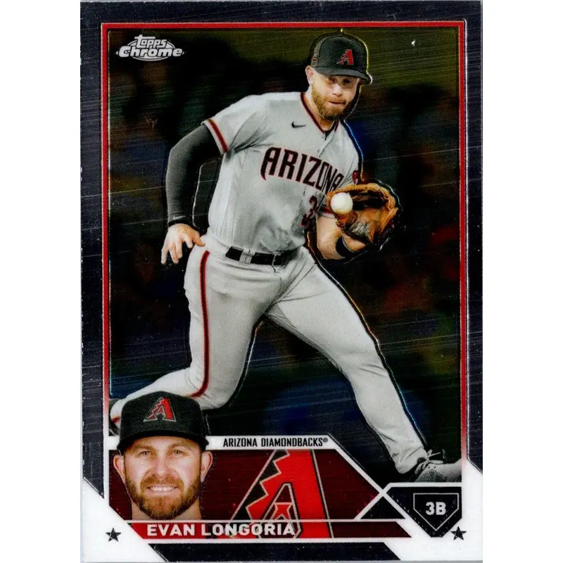 2023 Topps Chrome Evan Longoria #166
