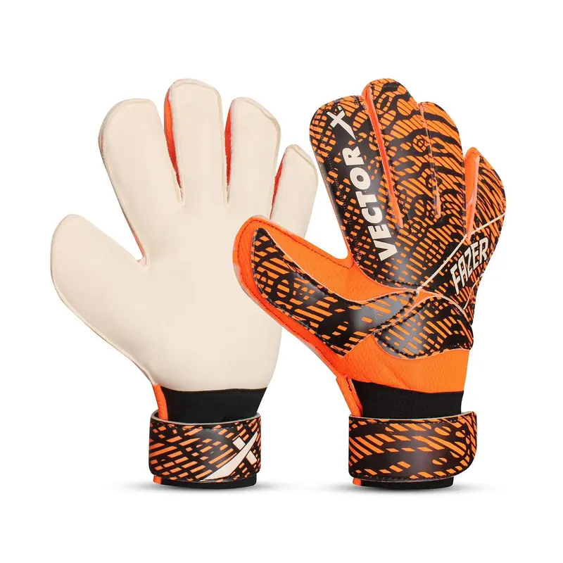 VECTOR X Fazer Goalkeeping Gloves (Orange) | Kibi SPorts