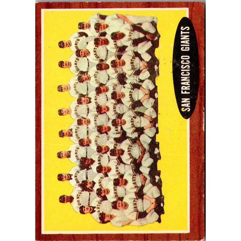 1962 Topps San Francisco Giants #226 VG-EX