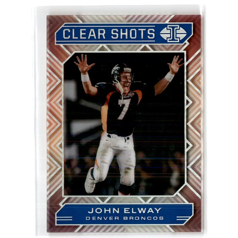 2020 Panini Illusions Clear Shots John Elway #15