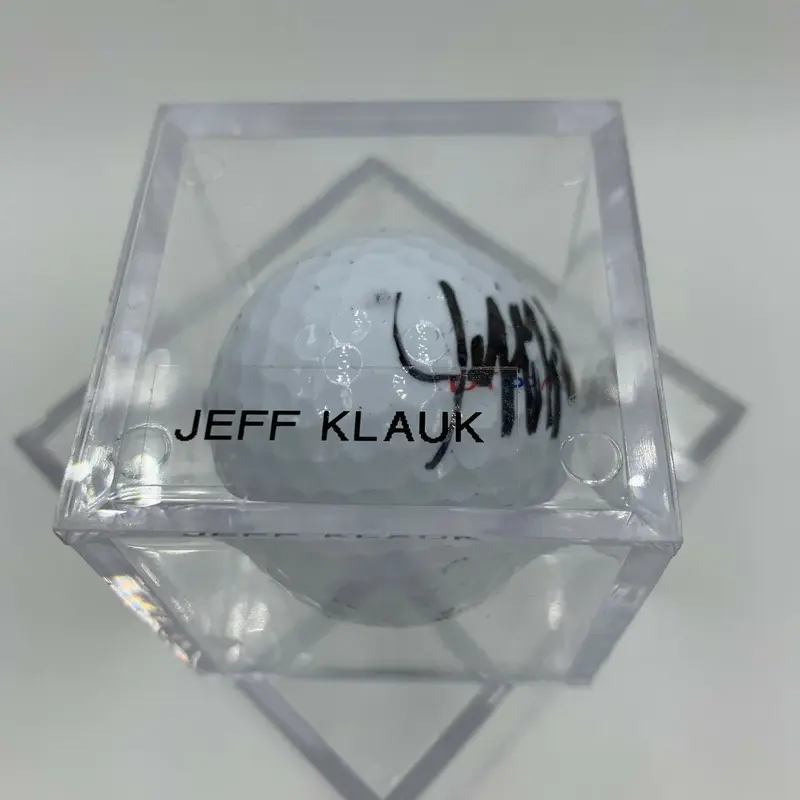 Jeff Klauk Signed Autographed Golf Ball PGA With JSA COA